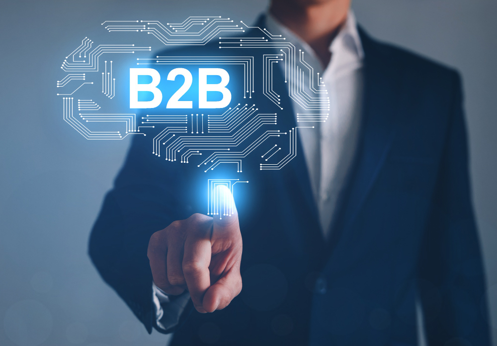 Executivo em atendimento empresarial B2B — Notebooks Goiânia reparo corporativo em Goiânia