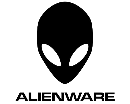 Logo Alienware — marca atendida pela Notebooks Goiânia